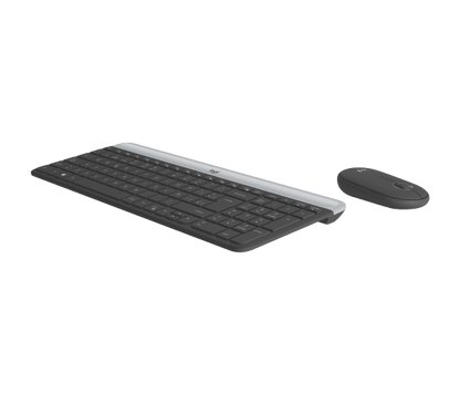 Teclado/mouse Logitech Mk470 Ultra Delgado Negro Inalambrico Usb Pc/windows/surface