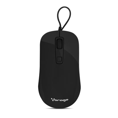Mouse / Vorago / Mo-102, Negro Optico Alambrico 1,000/1,600 Dpi Usb