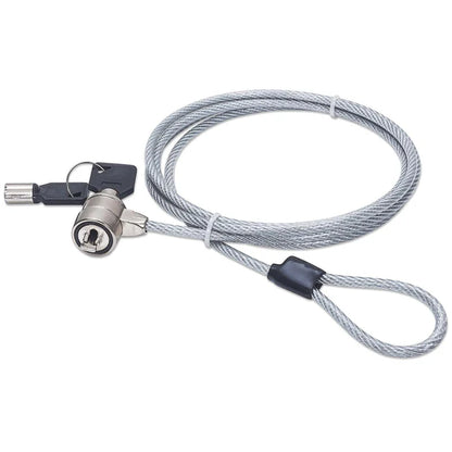 Candado Laptop,manhattan,440271, Llave 1.4m, Gris