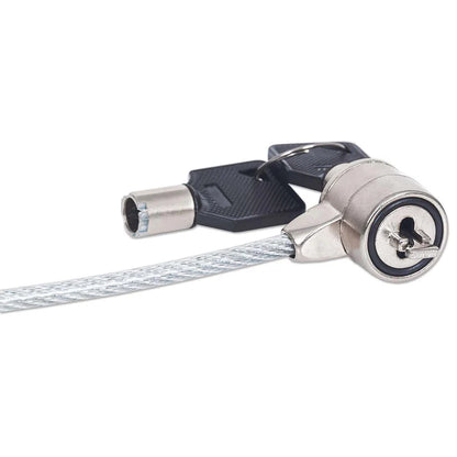 Candado Laptop,manhattan,440271, Llave 1.4m, Gris