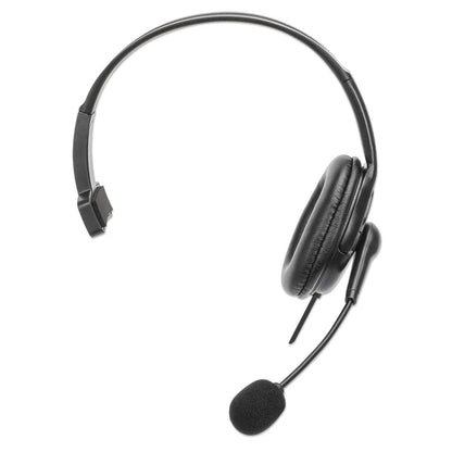 Audifonos Diadema, Manhattan,180849,audifono C/microfono Usb, Monoaural, Reversible Mic