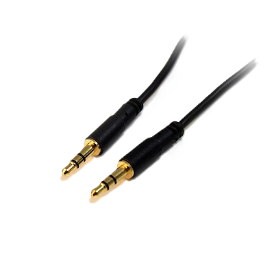 Cable De Audio De 4.5m Delgado - Estereo Mini Jack De 3.5mm Macho A Macho - Startech.com Mod. Mu15mms