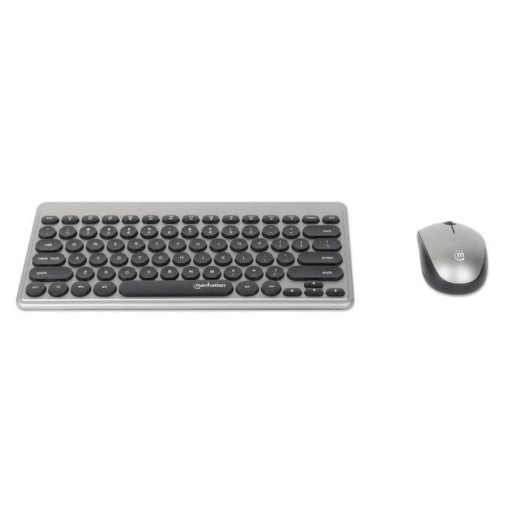 Teclados/manhattan/180795/kit De Mini Teclado Y Mouse Óptico InalÁmbricos Mwk4095