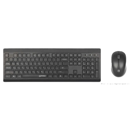 Teclados/manhattan/180771/kit De Teclado Y Mouse Óptico InalÁmbricos Mwk7350