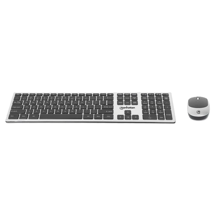Teclados/manhattan/180788/kit De Teclado Y Mouse Óptico InalÁmbricos Mwk7400