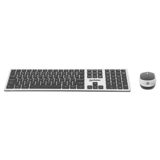 Teclados/manhattan/180788/kit De Teclado Y Mouse Óptico InalÁmbricos Mwk7400