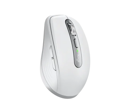 Mouse Logitech Mx Anywhere 3s Inalambrico Recargable Gris Palido