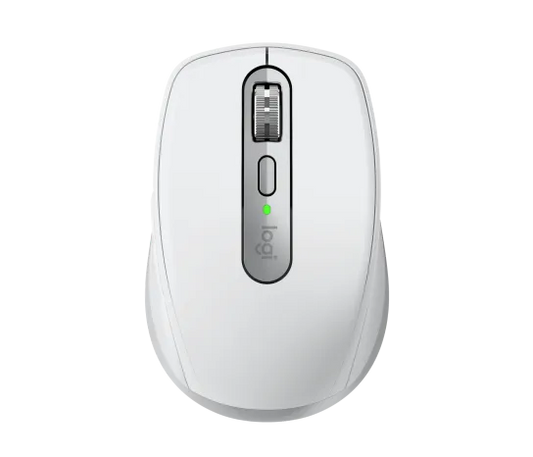 Mouse Logitech Mx Anywhere 3s Inalambrico Recargable Gris Palido