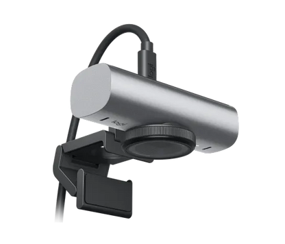 Webcam Logitech Mx Brio Uhd 4k 2160p 30 Fps Zoom 4x Auto Enfoque Ia Tapa De Privacidad Integrada Usb-c