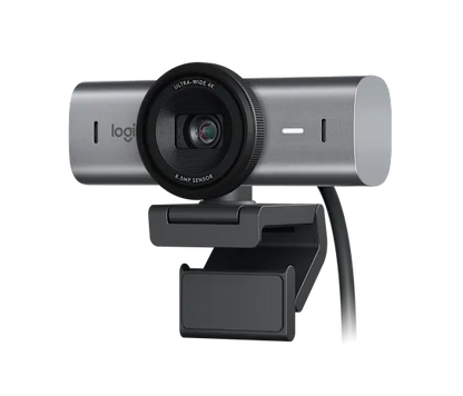 Webcam Logitech Mx Brio Uhd 4k 2160p 30 Fps Zoom 4x Auto Enfoque Ia Tapa De Privacidad Integrada Usb-c