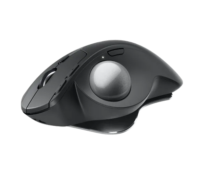 Mouse Logitech Mx Ergo S Trackball Inalambrico Recargable Logi Bolt Negro