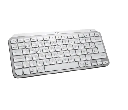 Teclado Logitech Mx Keys Mini Pale Grey Iluminado Master Series Inalambrico Bolt Bluetooth Usb-c Usb
