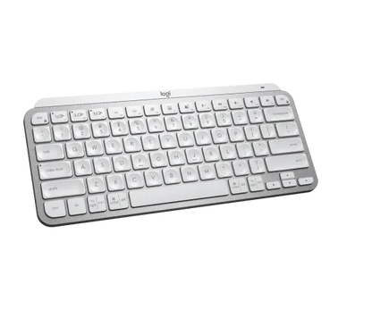 Teclado Logitech Mx Keys Mini Pale Grey Iluminado Master Series Inalambrico Bolt Bluetooth Usb-c Usb