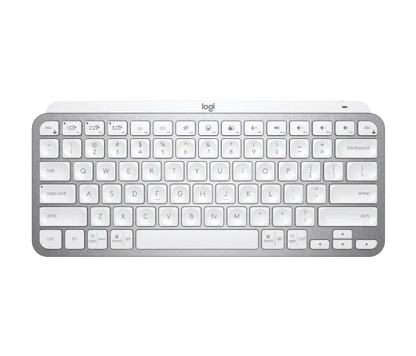 Teclado Logitech Mx Keys Mini Pale Grey Iluminado Master Series Inalambrico Bolt Bluetooth Usb-c Usb
