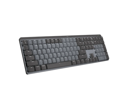 Teclado Logitech Mx Mechanical Iluminado Inalambrico Logi Bolt Bluetooth Usb-c Grafito