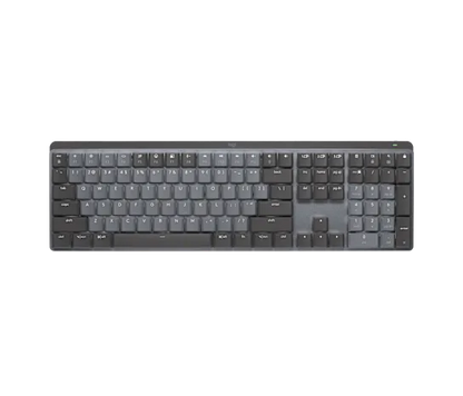Teclado Logitech Mx Mechanical Grafito Iluminado Inalambrico Bolt Bluetooth Usb-c Usb