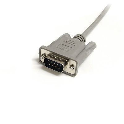 Cable De 1.8m De Extensin Db9 Serie Rs232 Ega Macho A Hembra - Extensor Gris - Startech.com Mod. Mxt100