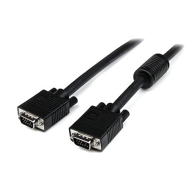 Cable Vga De 10.6m Coaxial De Video De Alta Resolucion Para Pantalla De Computadora - 2x Hd15 Macho - Negro - Startech.com Mod. Mxt101mmhq35