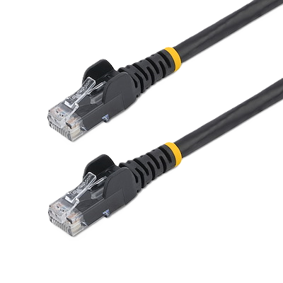 Cable De 5m De Ethernet Snagless Sin Enganches Cat 6 Cat6 Gigabit 5m - Negro - Startech.com Mod. N6patc5mbk