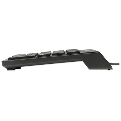 Teclado,manhattan,176354, Numerico Usb Negro