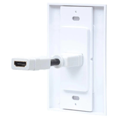 Cople Hdmi,manhattan,771719, Blanco Con Faceplate 1 Puerto