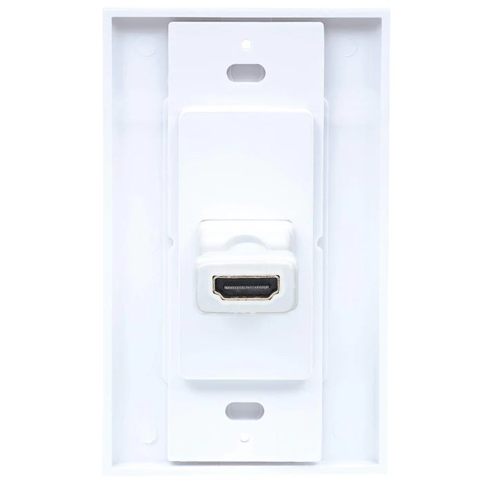 Cople Hdmi,manhattan,771719, Blanco Con Faceplate 1 Puerto