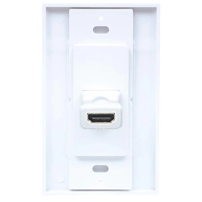 Cople Hdmi,manhattan,771719, Blanco Con Faceplate 1 Puerto