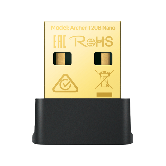 Tarjeta De Red | Tp-link | Archer T2ub Nano | Ac600 | Wi-fi Bluethoot Usb 4.2 / 2,4 Ghz 5 Ghz | Compatible Con Windows 11/10/8.1/8/7