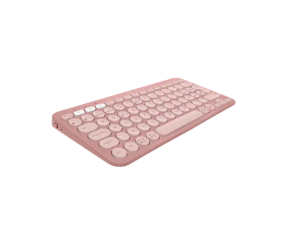 Teclado Logitech Pebble Keys 2 K380s Rosa Inalambrico Easy-switch Bluetooth Logi Bolt No Incluido. (espaÑol)