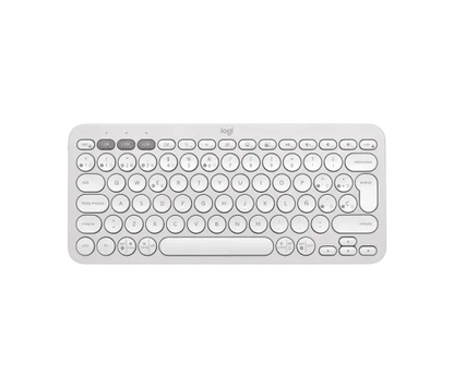 Teclado Logitech Pebble Keys 2 K380s Blanco Inalambrico Easy-switch Bluetooth Logi Bolt No Incluido. (espaÑol)