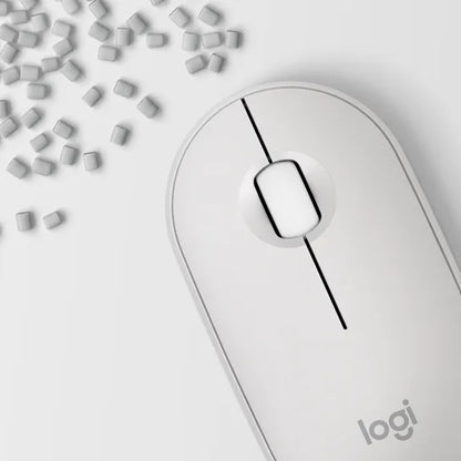 Mouse Logitech Pebble 2 M350s Inalambrico Bt Easy-switch Blanco