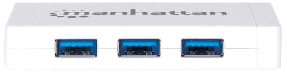 Adaptador Usb,manhattan,507578, V3.0 A Red Gb  + Hub 3 Ptos Mh
