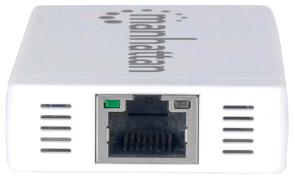 Adaptador Usb,manhattan,507578, V3.0 A Red Gb  + Hub 3 Ptos Mh