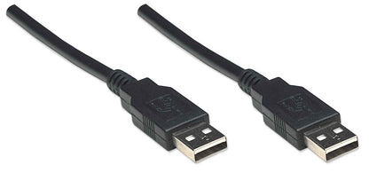 Cable Usb,manhattan,306089, V2.0 A-a 1.8m, Negro
