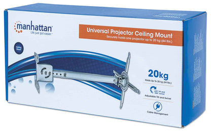 Soporte Proyector,manhattan,424851, P/techo 58-82cm, 20 Kg