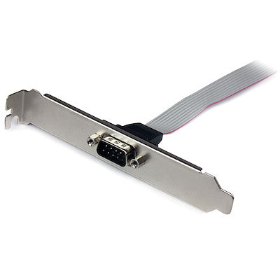 Adaptador De 40cm Header Cabezal Bracket Serial Db9 Rs232 A Idc 10 Pines Para Tarjeta Madre - Startech.com Mod. Plate9m16