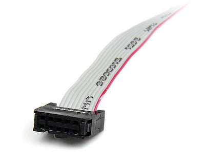 Adaptador De 0.4m Header Cabezal Bracket Serie Serial Db9 Rs232 A Idc 10 Pines Placa Base Perfil Bajo - Startech.com Mod. Plate9m16lp