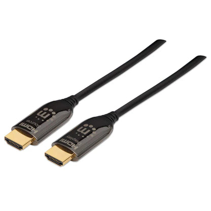 Cable Hdmi,manhattan,355445, 2.0 Fibra Optica M-m  50.0m