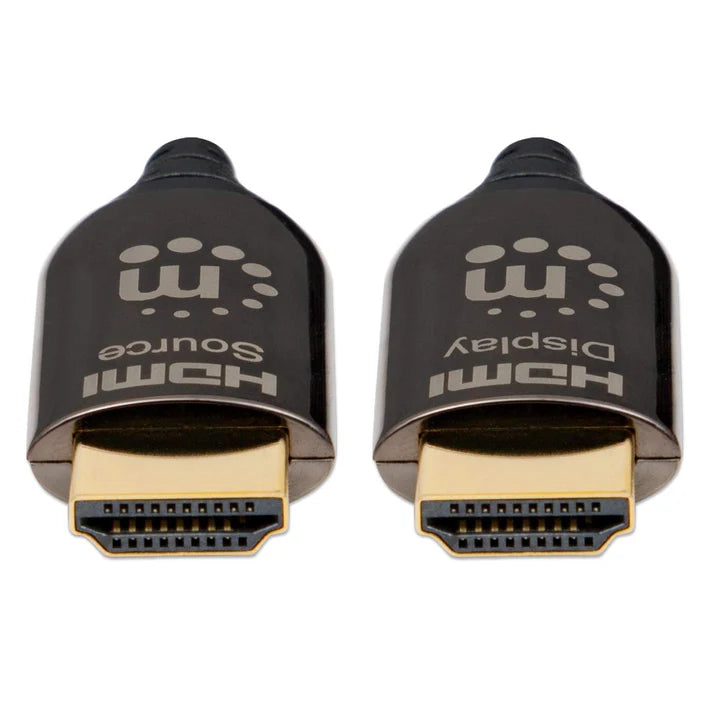 Cable Hdmi,manhattan,355438, 2.0 Fibra Optica M-m  30.0m