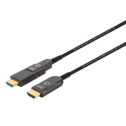 Cable Hdmi Fibra Optica /manhattan / 353243/ M-m  4k@60hz 20.0m Conector Hdmi Desmontable