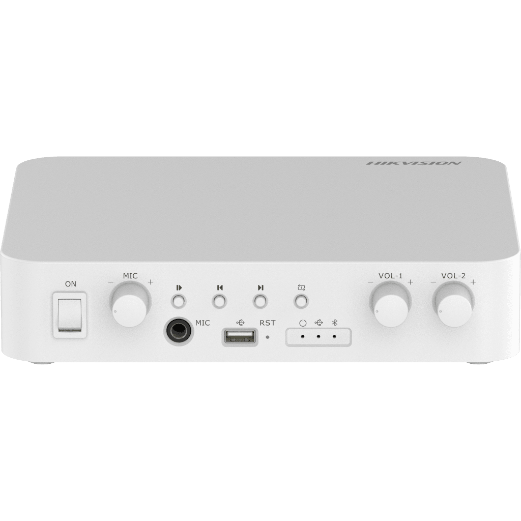 Amplificador Una Zona Compatibilidad Con Spotify / 2 Canales / 40 W Por Canal / Conexión Bluetooth / Salida 4-8 Ω X 2 / 100v Com X 2 / Uso Interior / Conector Lan -  Ds-qae1a80g1-vb/st