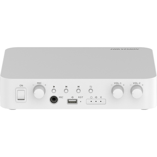 Amplificador Una Zona Compatibilidad Con Spotify / 2 Canales / 40 W Por Canal / Conexión Bluetooth / Salida 4-8 Ω X 2 / 100v Com X 2 / Uso Interior / Conector Lan -  Ds-qae1a80g1-vb/st