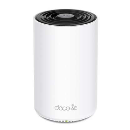 Router Inalámbrico MESH Interior para Hogar / Doble Banda Wi-Fi 6E AX5400 Mbps / 1 Puerto 2.5G WAN/LAN / 2 Puertos 1G WAN/LAN / 4 Antenas Internas / Administración Mediante la App Deco (iOS, Android) / Protección HomeShield
