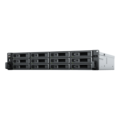Nas Synology Rs2423 /12 Bahias /nucleo Cuadruple 3.3ghz/8gb Ddr4/hasta 216 Tb /lan Gigabit X2/ Lan 10gbe X1/ Usb 3.2 X2/hotswap/ Amd Ryzen V1780b