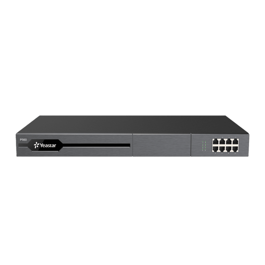 Conmutador enterprise modular Yeastar, 100 extensiones, 30 llamadas simultáneas