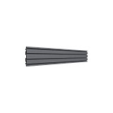Accesorio_ Riel de Aluminio con Longitud 1000 mm |  Incluye Tapas laterales  | Compatible con estructura para Videowall | Diseño Modular