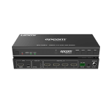 Videowall 4K 1x4 | HDMI & USB-C | 8 Modos de Visualización | Audio Óptico/Analógico | Control RS-232/IR | Plug & Play