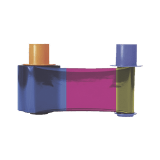 Ribbon Full Color Ymck 750 Imágenes Para  Hdp6600
