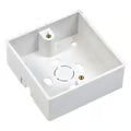 Caja plástica para instalación del botón PRO802B 86 x 86 mm