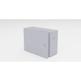 Gabinete Para Instalación De 1 Batería , Fabricado En Lámina Galvanizada, Accesorios Para Poste (no Incluidos)